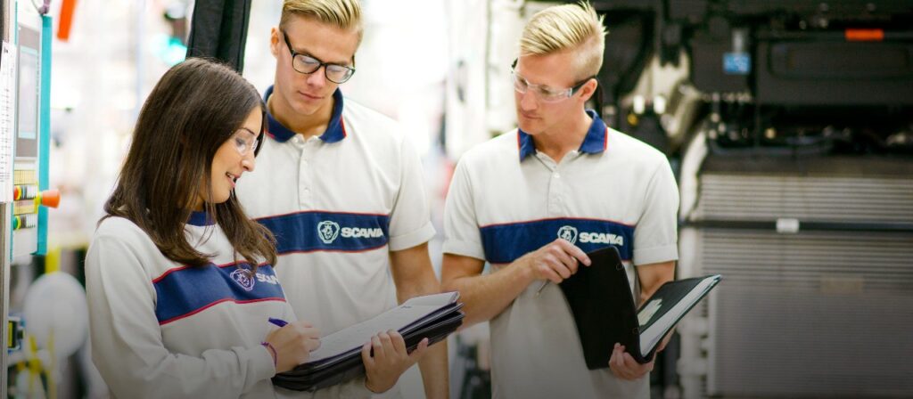 SCANIA Young potential trainee program