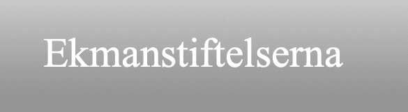 Oscar Ekmans stiftelse för Sverige i Utlandet