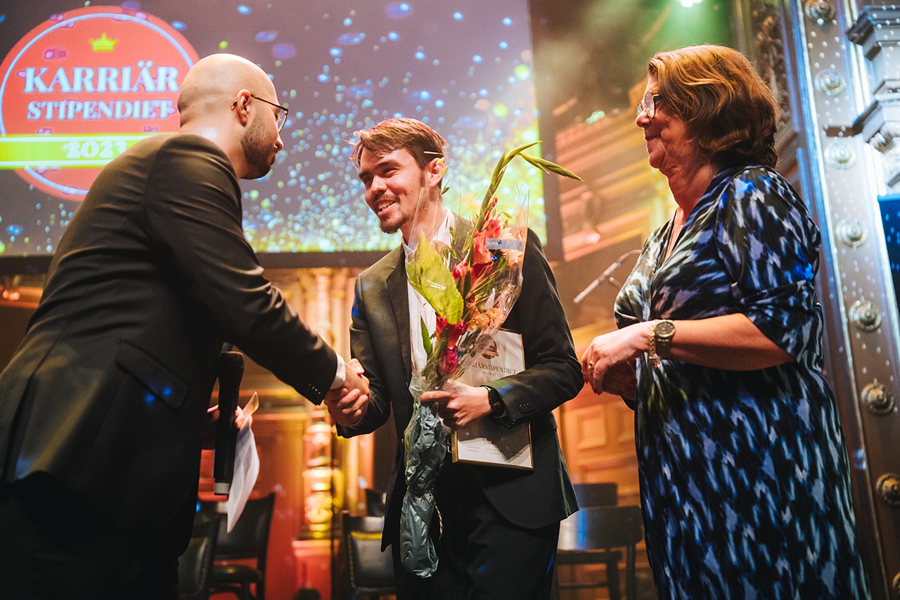 Vinnare av Karriärstipendiet 2023 Student – Filip Forsberg