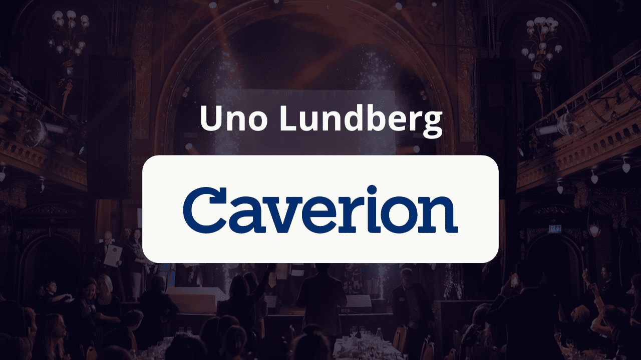 Uno Lundberg, Caverion. Kategori: Tech.