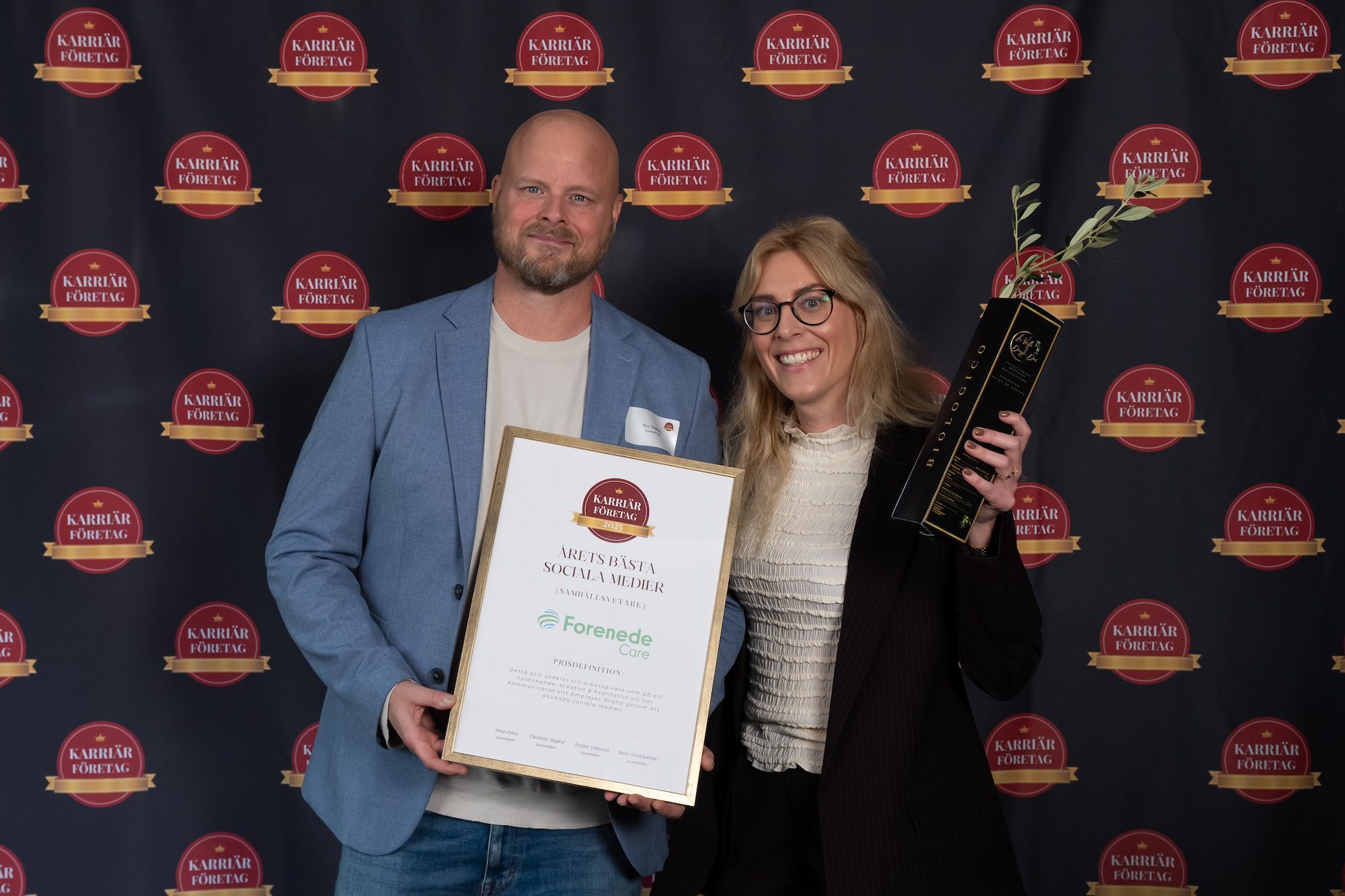 Forenede Care vinner Bästa Sociala Medier på Stora Karriärdagen 2025! 