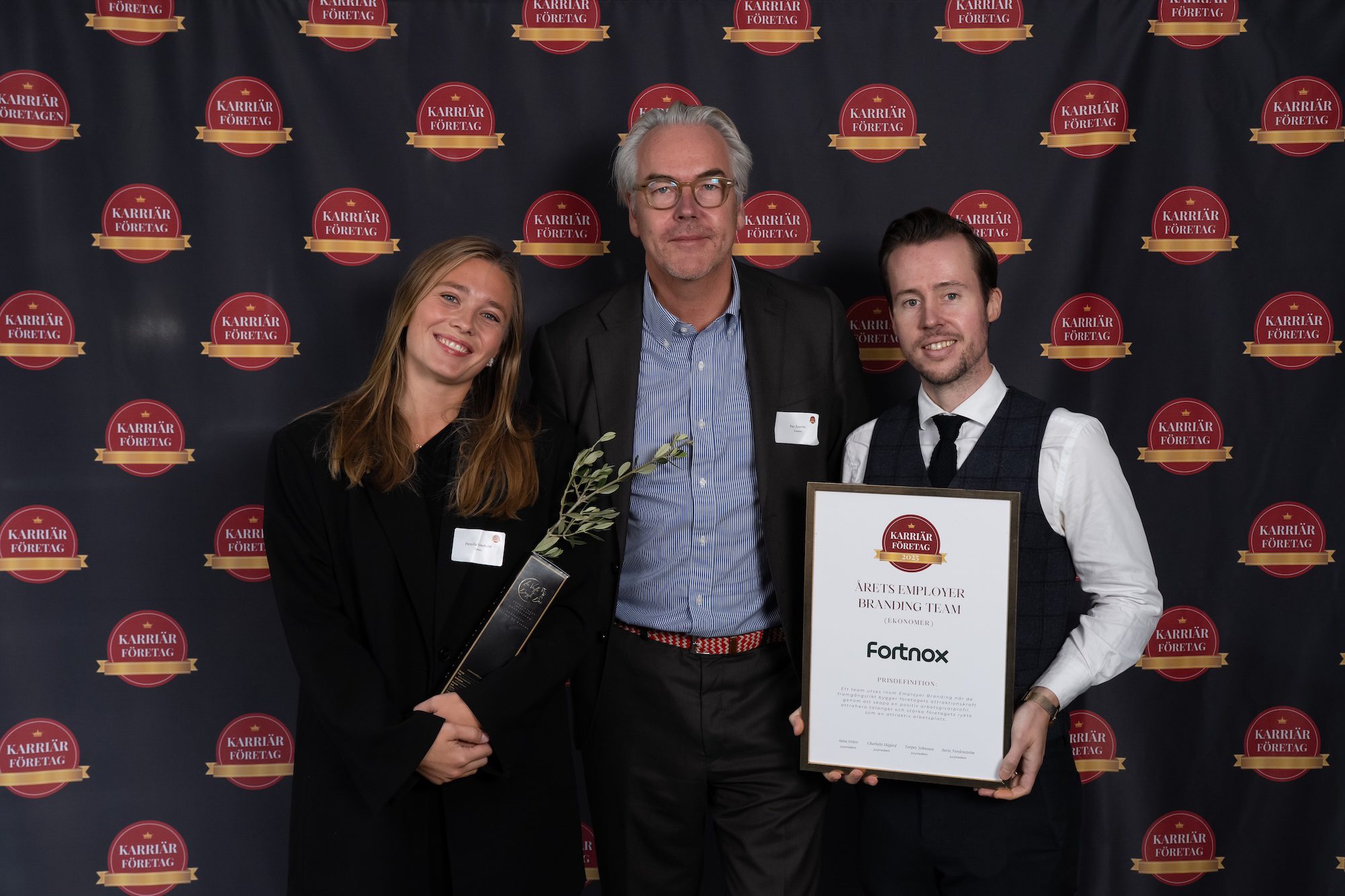 Fortnox utses till Årets Employer Branding Team på Stora Karriärdagen 2025! 