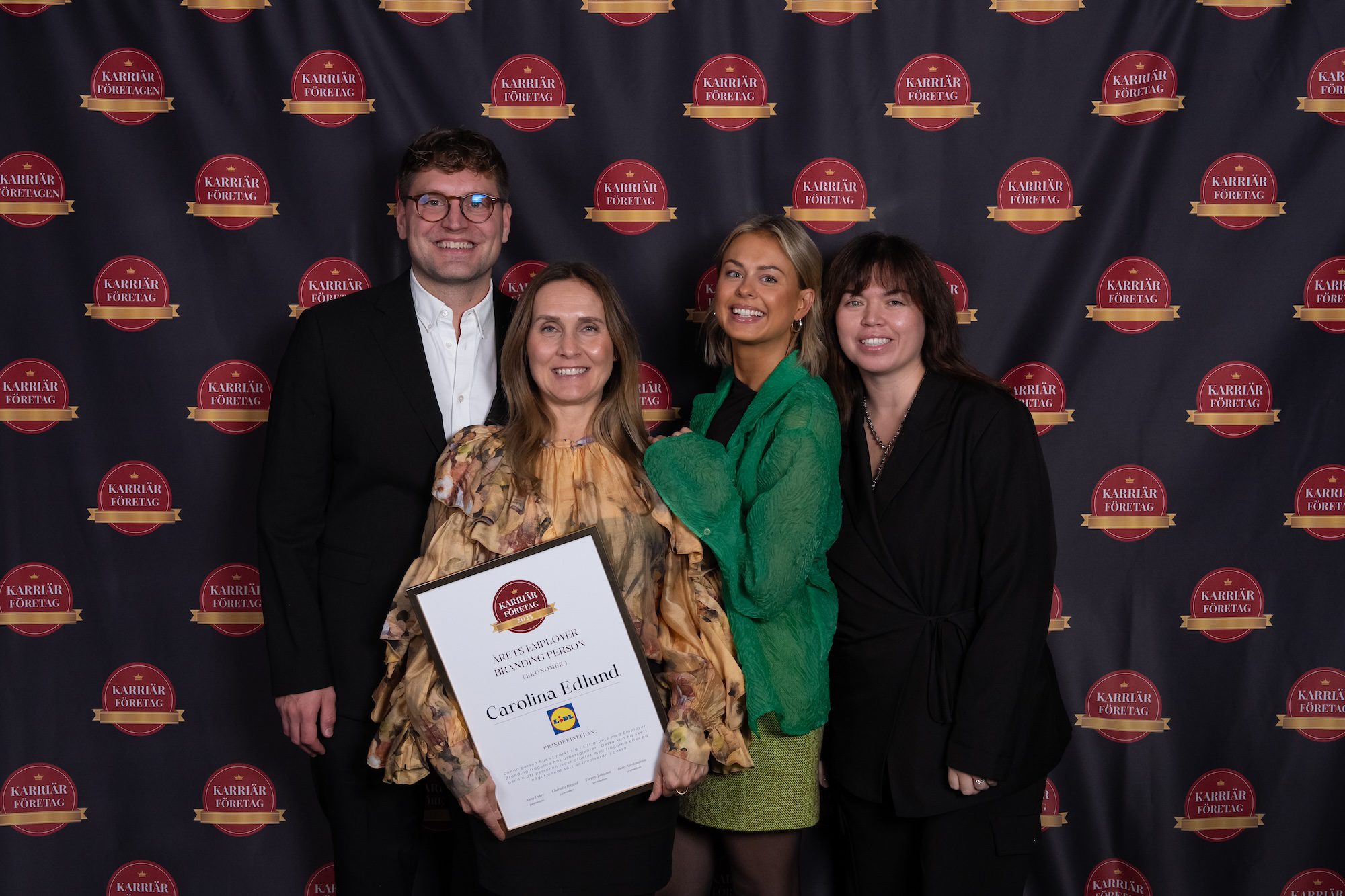 Carolina Edlund på Lidl utses till Årets Employer Branding Person på Stora Karriärdagen 2025! 