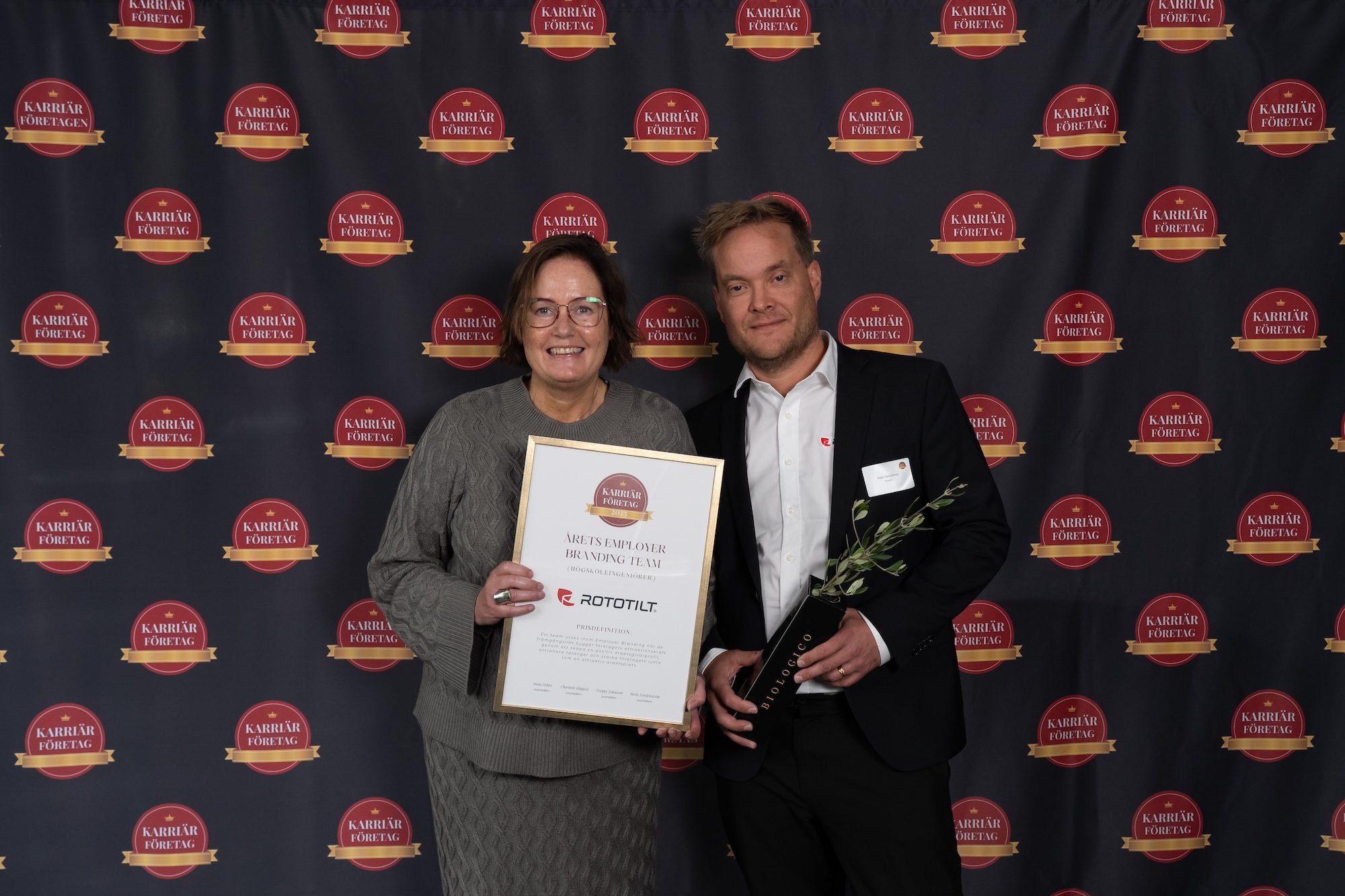 Rototilt utses till Årets Employer Branding Team på Stora Karriärdagen 2025!