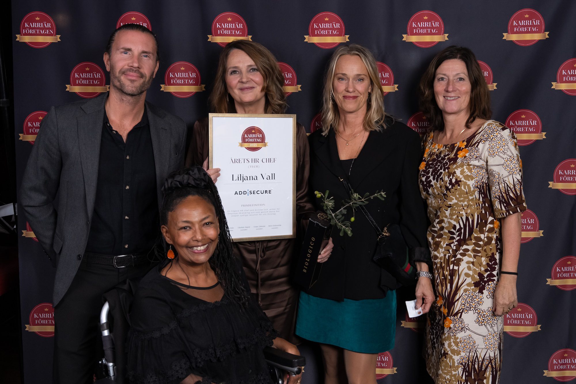 Stort grattis till Liljana Vall på AddSecure – vinnare av Årets HR-chef 2025!