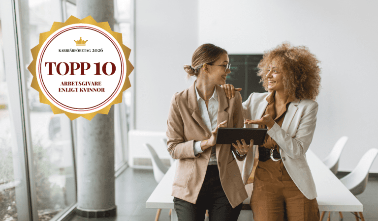 Topp 10 mest attraktiva arbetsgivare enligt kvinnor 2026!