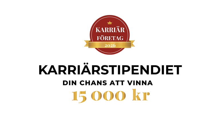 Karriärstipendiet 2026!